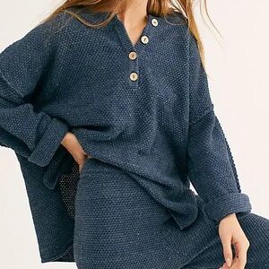 Free People Beach Hailee Henley Sweater